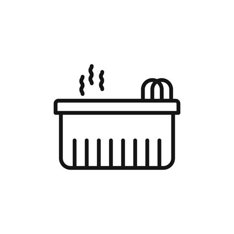 Hot Tub Icon Vector Art At Vecteezy
