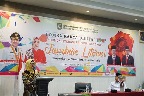 Derta Rohidin Buka Lomba Karya WPAP Ajang Pemuda Bengkulu Asah