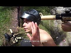 Mamacitaz Miranda Banks Logan Salamanca Latina Redhead Hot Outdoor Fuck At Paintball