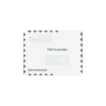 Amazon EGP Double Window Tax Organizer Mailing Envelope Peel And