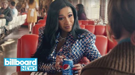 Pepsi Teases Super Bowl Commercial Starring Cardi B Billboard News Youtube