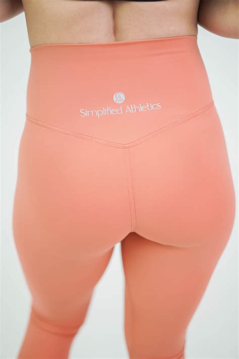 Simplified Athletics Iconic Leggings Naked Feel Buttery Soft Yoga Cycling Running On