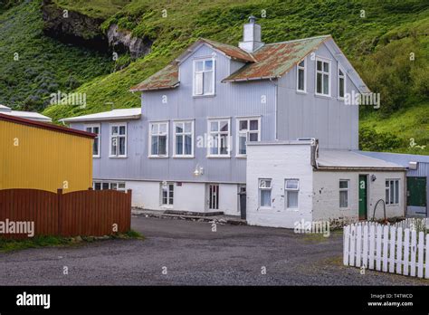 House In Vik I Myrdal Village In Iceland Stock Photo Alamy