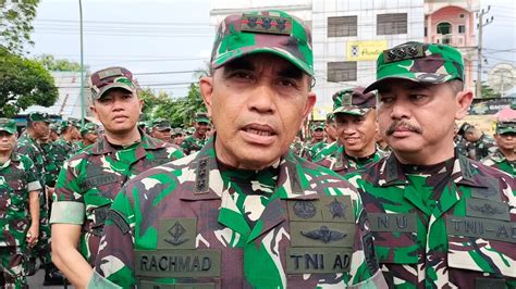 Ternyata Pernah Tugas Di Jambi Danrem Kolonel Inf Rachmad Tegaskan Tni