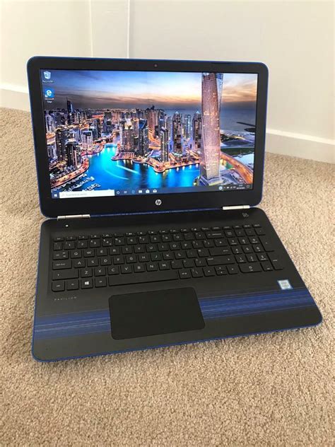 HP PAVILION LAPTOP INTEL I3 PROCESSOR BLUE COLOUR | in Exeter, Devon | Gumtree