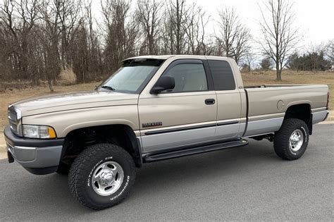 33k Mile 2002 Dodge Ram 2500 Slt Quad Cab Cummins 4x4 For Sale On Bat