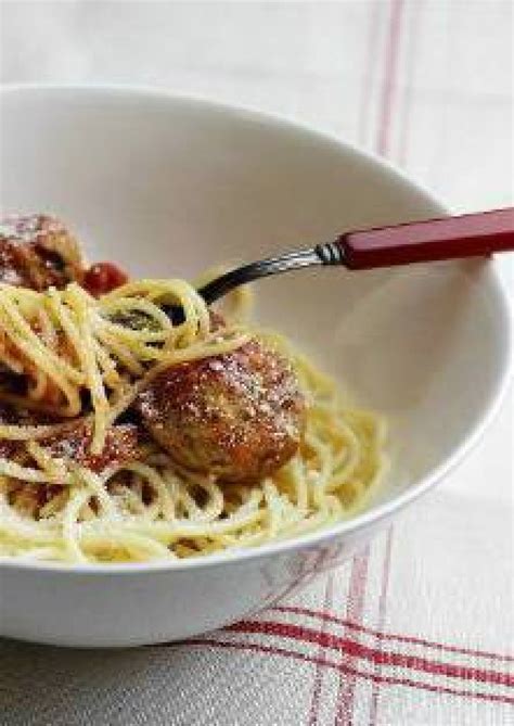 Spaghetti Aux Boulettes De Viande