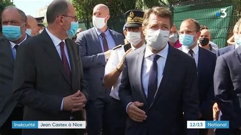 Insécurité Jean Castex se rend à Nice