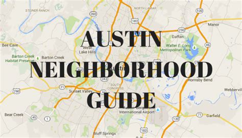 Guide to Austin's Changing Neighborhoods - The Austinot