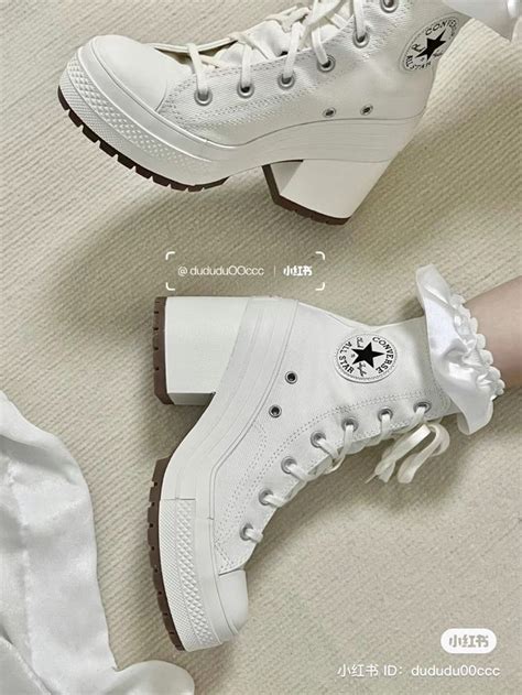 Converse Heels Cute Shoes Heels Dr Shoes Funky Shoes Swag Shoes