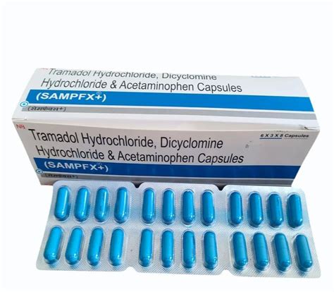 Tramadol Dicyclomine And Acetaminophen Capsules Spasmo Proxyvon Plus Capsule Latest Price