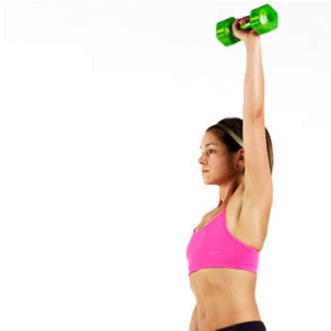 Single Leg Dumbbell Shoulder Press By Adele A Exercise How To Skimble