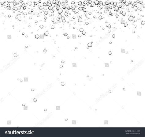 White Background Bubbles Vector Water Illustration Stock Vector ...