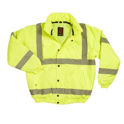 Hi Vis Bomber Jacket - Ark Safety Equipment