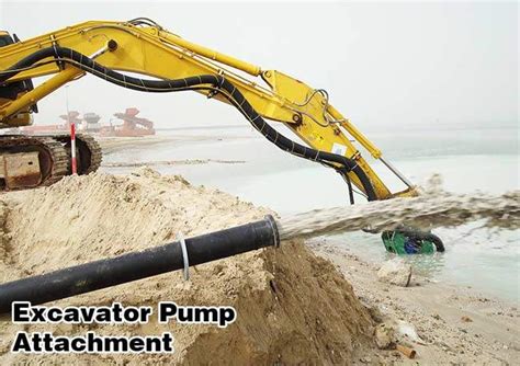 Excavator Mounted Dredge Pump Attachment Eddy Pump