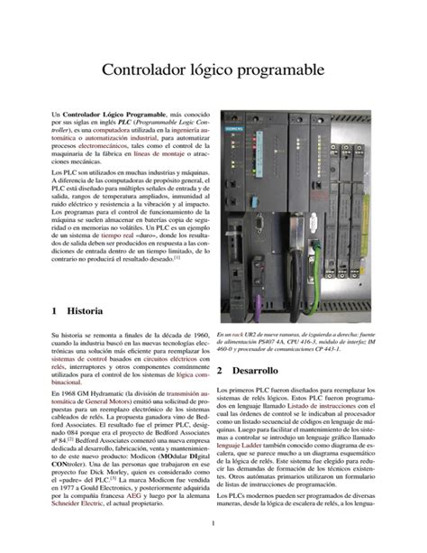 Controlador lógico programable