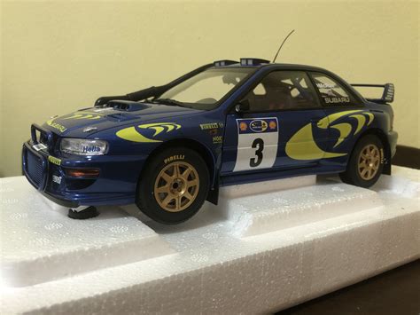 Price Reduced Autoart Subaru Impreza Wrc Safari Rally