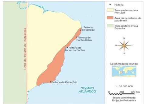 Observe o mapa a seguir base na observação do mapa e em seus