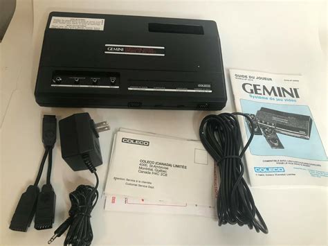 1983 COLECO GEMINI ATARI 2600 Electronic TV Computer Game System VERY