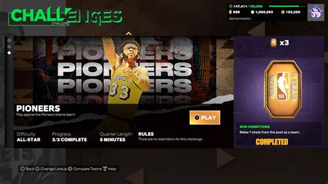 NBA 2K23 MyTEAM SKILLS Challenges Season 2 SKILLS DIAMOND PIONEERS