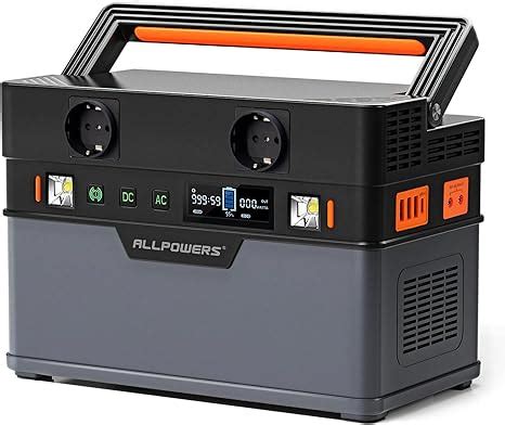 ALLPOWERS Tragbare Powerstation 606Wh 164000mAh 700W