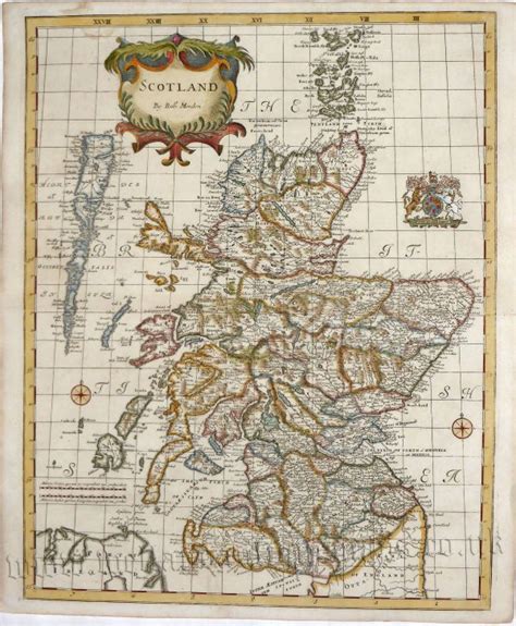 Scotland By Rob T Morden C First Edition Welland Antique Maps