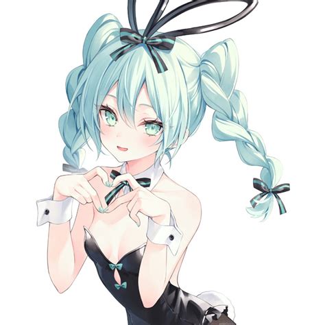 Vocaloid Bicute Bunnies Hatsune Miku Rurudo Ver Statue