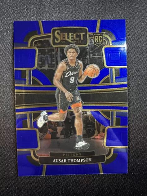 Panini Nba Select Concourse Ausar Thompson Rookie Detroit