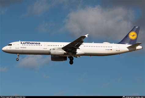 D AIST Lufthansa Airbus A321 231 Photo By Alexander Zur ID 1571167