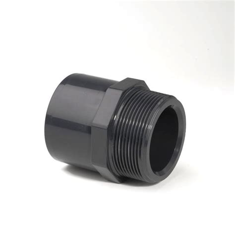 20mm X 25mm X 12 Pvc U Adaptor Plain M Thread