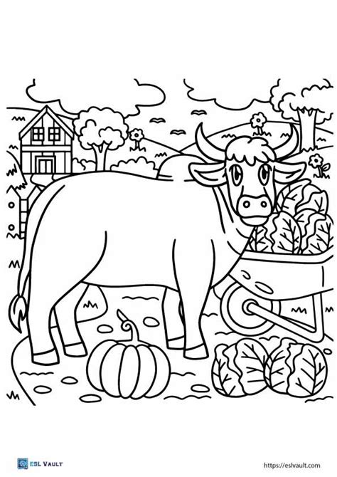 19 Free Printable Farm Coloring Pages Pdf Esl Vault