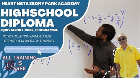 EBONY PARK ACADEMY HIGH SCHOOL DIPLOMA EQUIVALENCY HSDE NOW