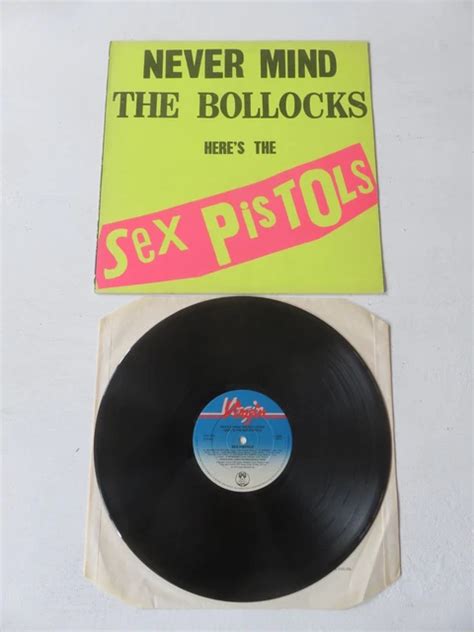 Sex Pistols Never Mind The Bollocks Uk A B Pressing Lp Emi Miscredit
