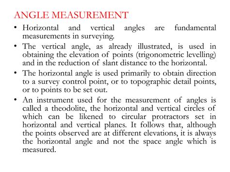 Solution Angle Measurement Theodolite Studypool