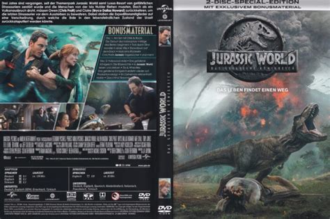 Jurassic World Das Gefallene Königreich 2017 R2 German DVD Cover