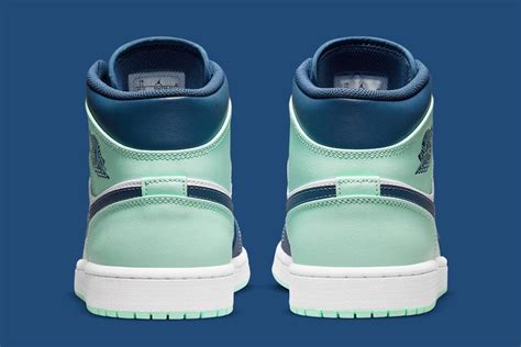 Air Jordan Mid Blue Mint Official Images Dailysole