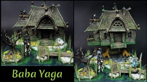 Reaper Miniatures Time Lapse Baba Yaga S Hut Swamp Diorama Hd Youtube