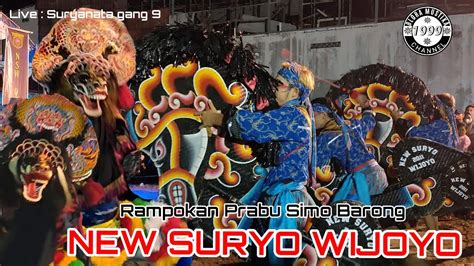 Prabu Simo Barong New Suryo Wijoyo Live Suryanata Gang