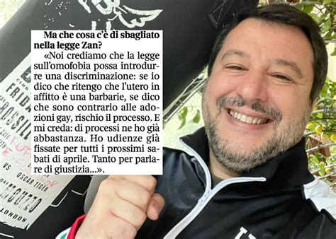 Salvini Contro Ddl Zan Dice Una Serie Di Bufale Clamorose Giornalettismo