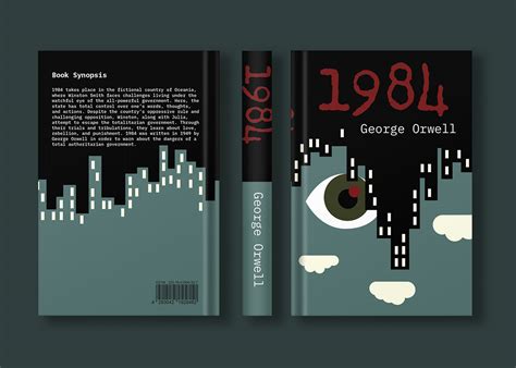 1984 Book Cover Jacket 3 Ways on Behance