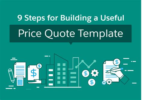 Salesforce Infographic 9 Steps For Building A Useful Price Quote