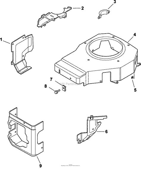 Kohler Cv15 41565 Fhp 15 Hp 11 2 Kw Parts Diagram For Blower Housing And Baffles 6 27 108