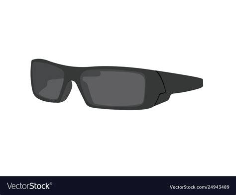 Sunglasses Side View Royalty Free Vector Image