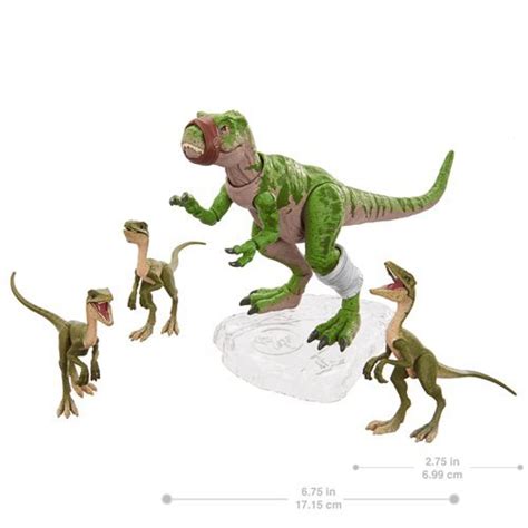 Jurassic World Amber Collection Infant T-Rex & Compsognathus - REXYS ...