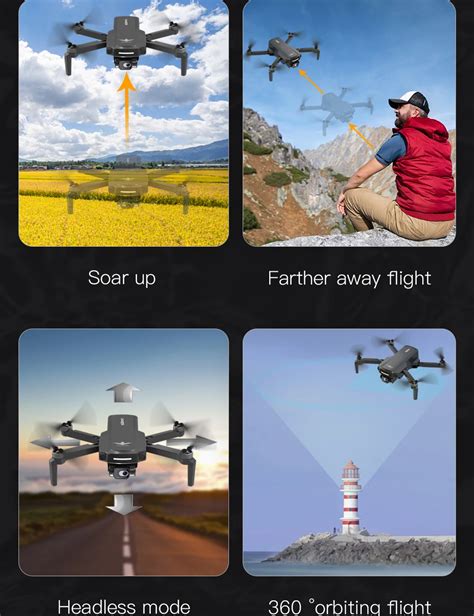 Hoshi Sjrc F5 F5s Pro+ 4k Drone Camera 3km Distance Gps Drone Rc ...