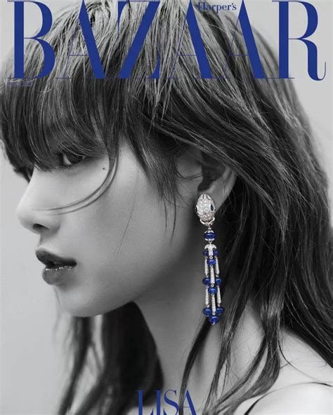 Lisa Blackpink Tampil Memukau Dan Elegan Dalam Cover Majalah Harpers