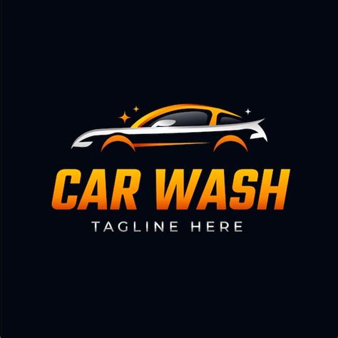 Free Vector | Car wash logo design