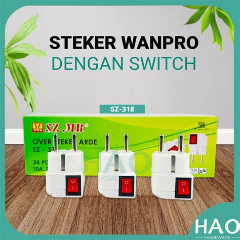 Jual STEKER WANPRO SZ 318 OVER STEKER Dengan Switch Shopee Indonesia