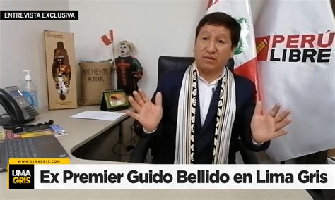 Expremier Guido Bellido Si Perú Libre Fuera Partido De Gobierno