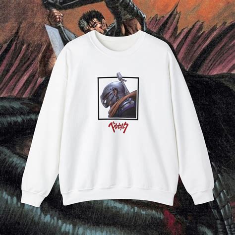 Berserk Guts Anime Sweater Vintage Anime Gift Anime Lover - Etsy